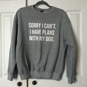 Women’s crew neck sweat shirt